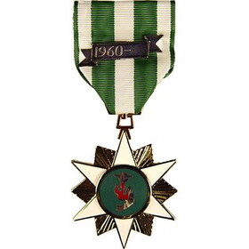 Eagle Emblems M0078 Medal-Viet,Campaign (W/DATE BAR), (3-1/4")