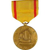 Eagle Emblems M0100 Medal-Usmc,China Svc. (2-7/8