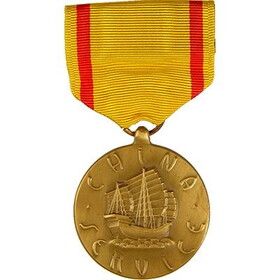 Eagle Emblems M0100 Medal-Usmc,China Svc. (2-7/8")