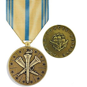 Eagle Emblems M0164 Medal-Usn,Armed Forc.Rsv. (2-7/8")