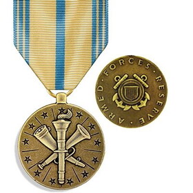 Eagle Emblems M0166 Medal-Uscg,Armed Forc.Rsv (2-7/8")