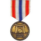 Eagle Emblems M0206 Medal-Korean, Svc. (Merchant Marine) (2-7/8