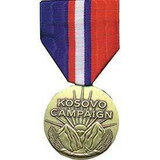 Eagle Emblems M0215 Medal-Kosovo Campaign (2-7/8