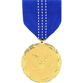 Eagle Emblems M0239 Medal-Army, Exceptional Sv (Civilian) (2-7/8")