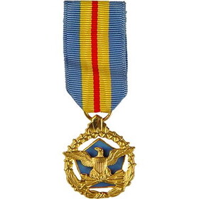 Eagle Emblems M2007 Medal-Def.Dist.Service (MINI), (2-1/4")