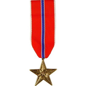 Eagle Emblems M2020 Medal-Bronze Star (MINI), (2-1/4")