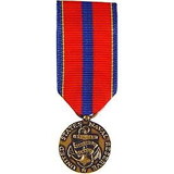 Eagle Emblems M2043 Medal-Usn,Resv.Merit Svc. (MINI), (2-1/4