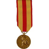 Eagle Emblems M2047 Medal-Usmc,Expeditionary (MINI), (2-1/4