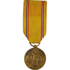 Eagle Emblems M2048 Medal-American Defense (MINI), (2-1/4")