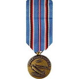 Eagle Emblems M2049 Medal-American Campaign (Mini) (2-1/4