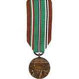 Eagle Emblems M2051 Medal-European/African (Mini)  Middle East Cmp (2-1/4