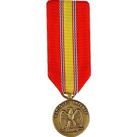 Eagle Emblems M2057 Medal-National Defense (MINI), (2-1/4")