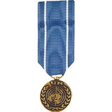 Eagle Emblems M2068 Medal-U.N.Observer (Mini) (2-1/4