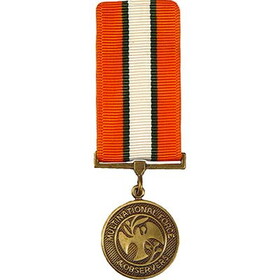 Eagle Emblems M2069 Medal-Multinat.Frc.&Amp;Obsv. (MINI), (2-1/4")