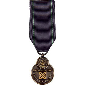 Eagle Emblems M2072 Medal-Usn,Expert Pistol (MINI), (2-1/4")