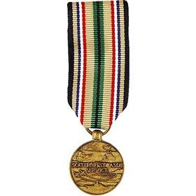 Eagle Emblems M2079 Medal-Sw Asia,Gulf War (MINI), (2-1/4")