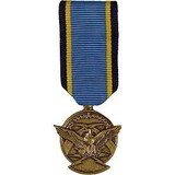 Eagle Emblems M2080 Medal-Usaf, Aerial Achiev. (Mini) (2-1/4