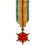 Eagle Emblems M2091 Medal-Viet, Wound, Republic (Mini) (2-1/4")