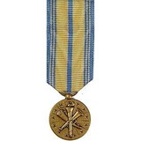 Eagle Emblems M2168 Medal-Usn,Armed Forc.Rsv. (MINI) (NATIONAL GUARD), (2-1/4
