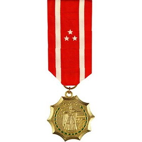 Eagle Emblems M2173 Medal-Philippine Defense (MINI), (2-1/4")
