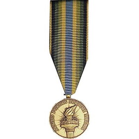 Eagle Emblems M2214 Medal-Armed Forces Svc. (MINI), (2-1/4")