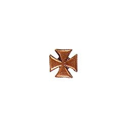 Eagle Emblems M7388 Dev-Maltese Cross,Bronze (3/16")
