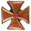 Eagle Emblems M7388 Dev-Maltese Cross, Bronze (3/16")