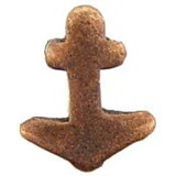 Eagle Emblems M7397 Dev-Anchor, Bronze (5/16
