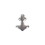 Eagle Emblems M7399 Dev-Anchor, Silver (5/16")
