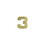 Eagle Emblems M7673 Dev-Numeral, Gold, 3 (3/16")