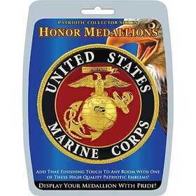 Eagle Emblems MD1001 Medallion-Us Marines (4")