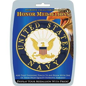 Eagle Emblems MD1004 Medallion-Us Navy (4")
