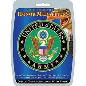 Eagle Emblems MD1005 Medallion-Us Army (4")