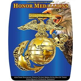 Eagle Emblems MD1006 Medallion-Us Marines (6")