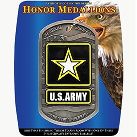 Eagle Emblems MD1009 Medallion-Us Army (6-1/8")