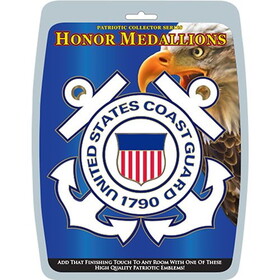 Eagle Emblems MD1010 Medallion-Us Coast Guard (5-1/4")