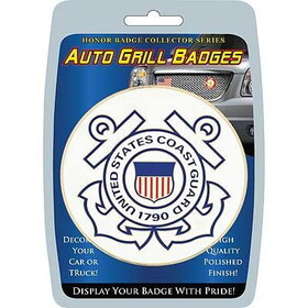 Eagle Emblems MD6100 Car Grill Badge-Us Coast Guard (3")
