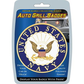 Eagle Emblems MD6101 Car Grill Badge-Us Navy (3")