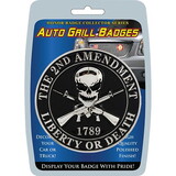 Eagle Emblems MD6107 Car Grill Badge-2Nd Amendment (3