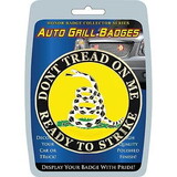 Eagle Emblems MD6108 Car Grill Badge-Dont Tread On Me (3