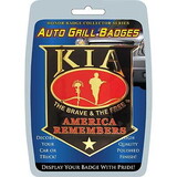 Eagle Emblems MD6109 Car Grill Badge-Kia Honor (3-3/8