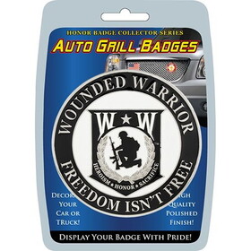 Eagle Emblems MD6118 Car Grill Badge-Wounded Warr (3")