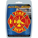 Eagle Emblems MD6120 Car Grill Badge-Fire Dept (3