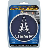 Eagle Emblems MD6130 Car Grill Badge-Ussf Space