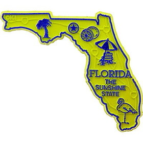 Eagle Emblems MG0010 Magnet-Florida Approx.2 inch