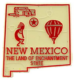 Eagle Emblems MG0032 Magnet-Sta, New Mexico Approx.2 Inch