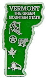 Eagle Emblems MG0046 Magnet-Sta, Vermont Approx.2 Inch