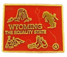 Eagle Emblems MG0051 Magnet-Sta, Wyoming Approx.2 Inch