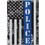 Eagle Emblems MG0835 Magnet-Police Blue Line Button, (2-1/2" x 3-1/2")