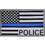Eagle Emblems MG1452 Magnet-Police, Thin Blue (3")